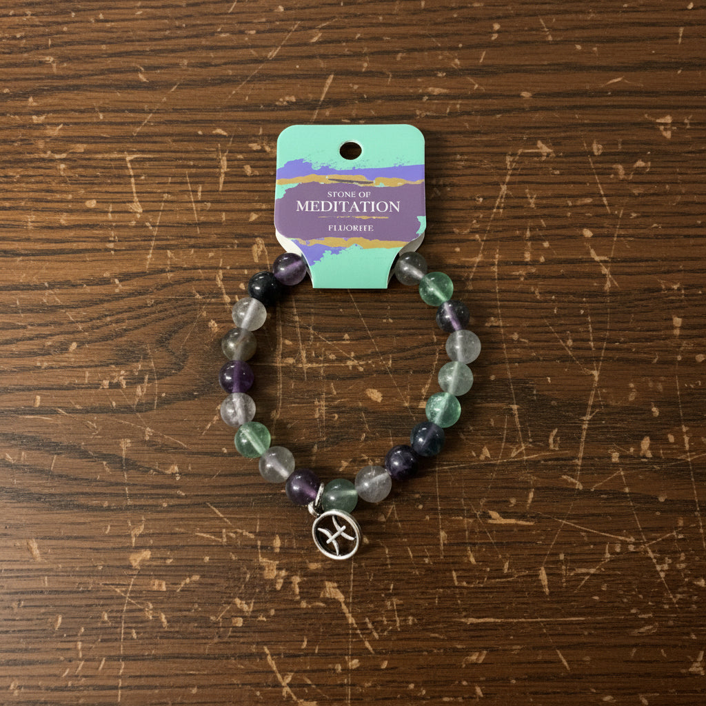 Zodiac Intentions Bracelets 8mm Stone Beads Astrology