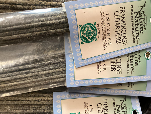 Frankincense & Cedar Herb stick 10 pack nature nature