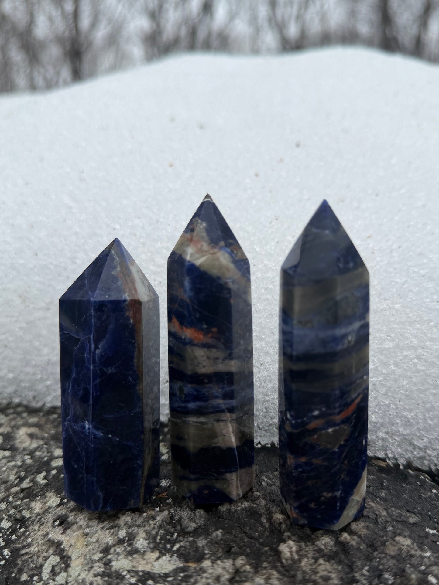 Sodalite Towers 3-3.5”