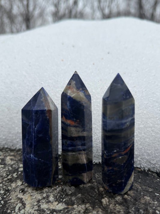Sodalite Towers 3-3.5”