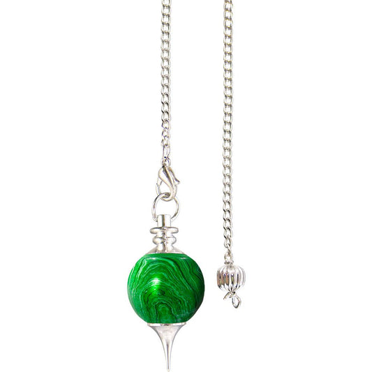 Pendulum Sephoroton Malachite (Reconstituted Malachite)