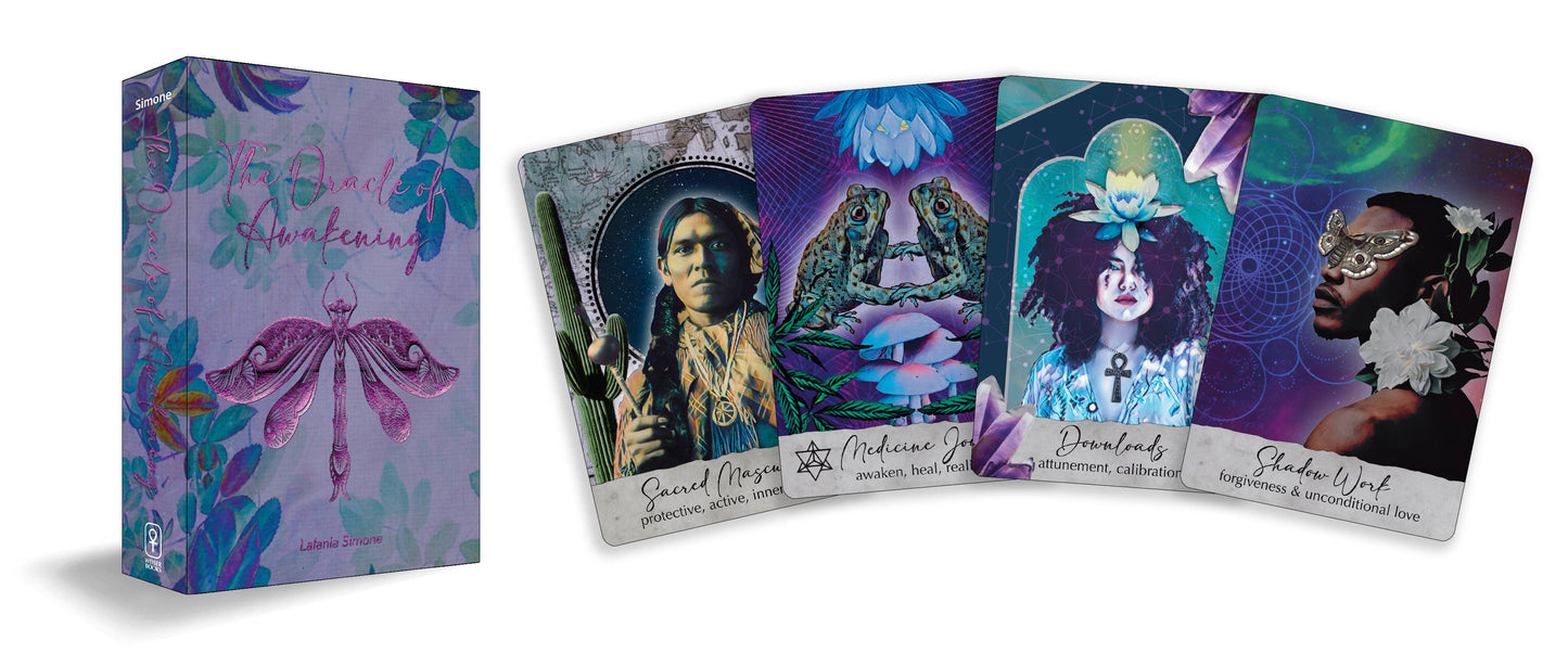 The Oracle of Awakening: 44 Cards & 112 Pg. Book