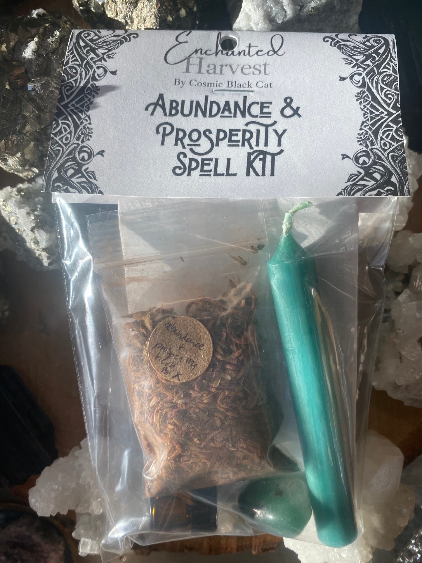 Enchanted Harvest Spell Kits by Cosmic Black Cat