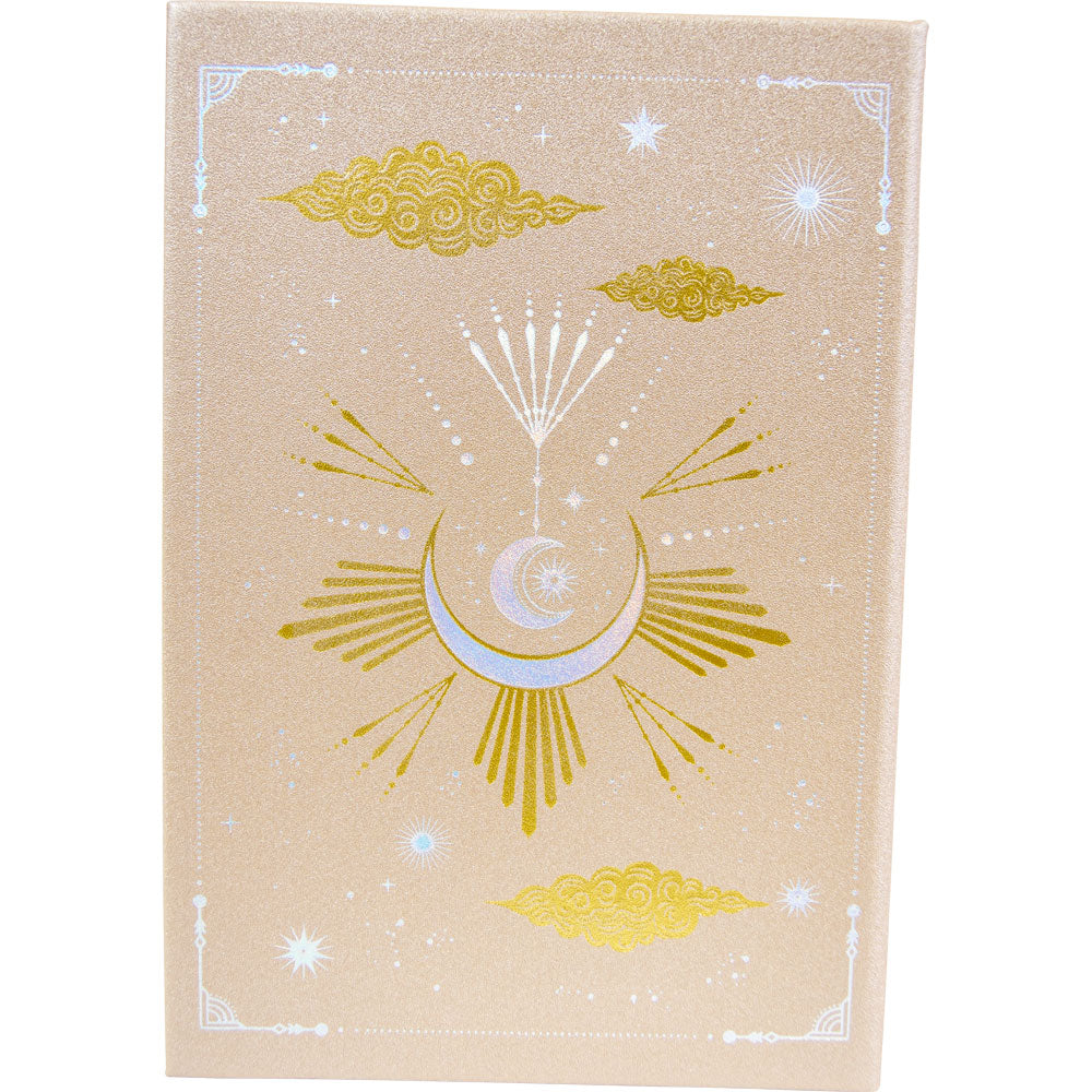 Vegan Leather Crystal Journal w/ Bag - Reiki