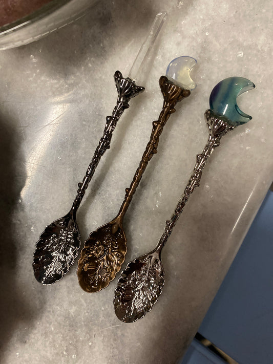 Magickal Spoon with Crystal
