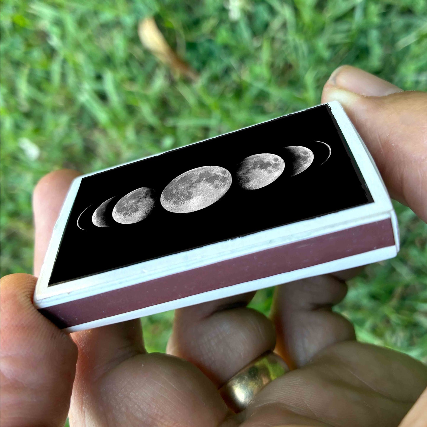 Matches • Moon Phases Matchbox • Candle Accessory