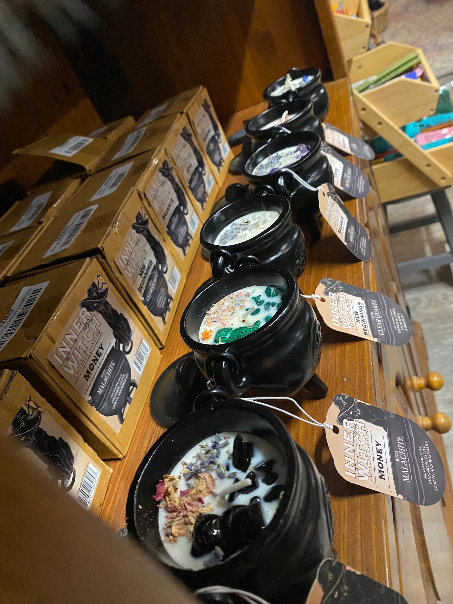 Cauldron Candles 6 ounces