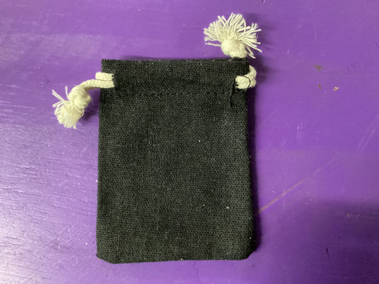 Cotton Colored Magickal Sachet Mojo Bag 2.5”x3.25”