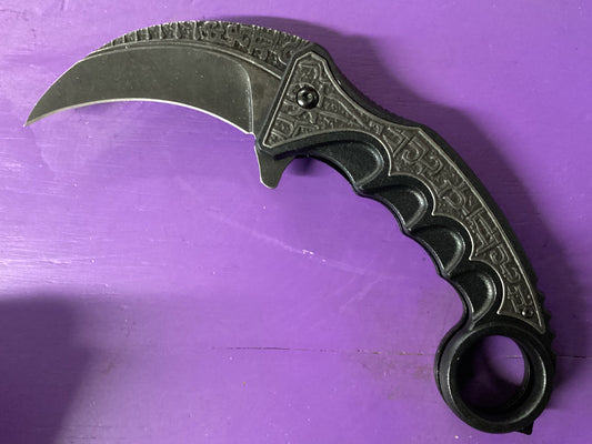 Folding Pruning Blade Black 7”