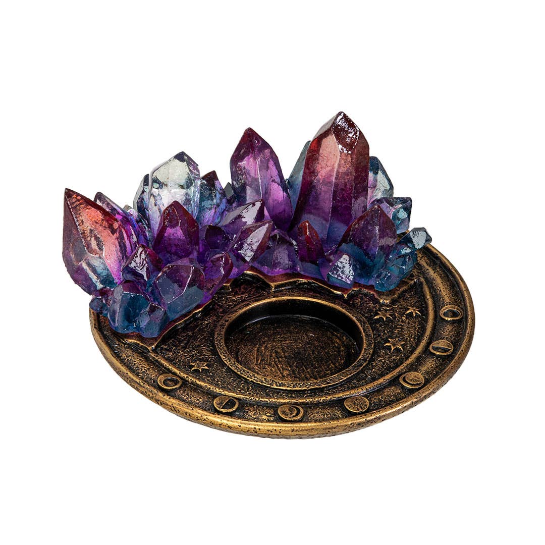 Crystal Candle Holder (resin)