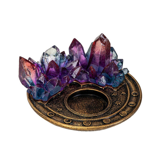 Crystal Candle Holder (resin)