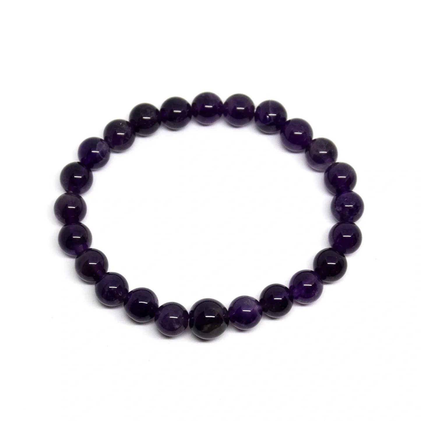 A Grade Amethyst Bracelet Wrist Mala 6mm Small Wrist