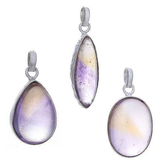 Ametrine Assorted Shapes Medium Pendants (16mm to 38mm H)