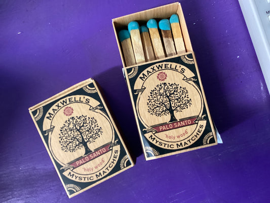 Palo Santo Matches Maxwell’s Mystic Matches