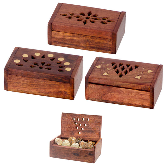 Granular Incense Wood Boxes - Astd Designs
