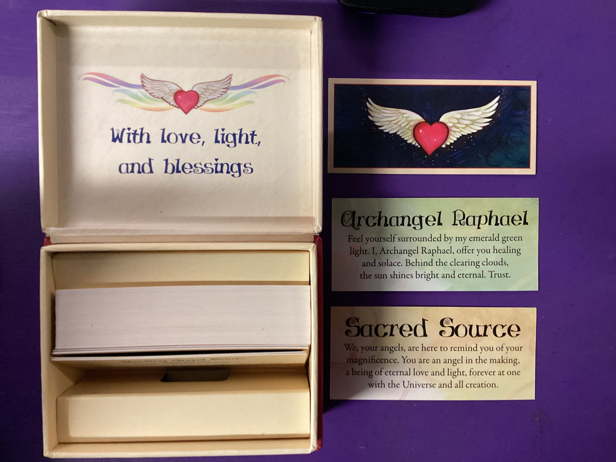 Healing Angel Cards by Toni Carmine Salerno