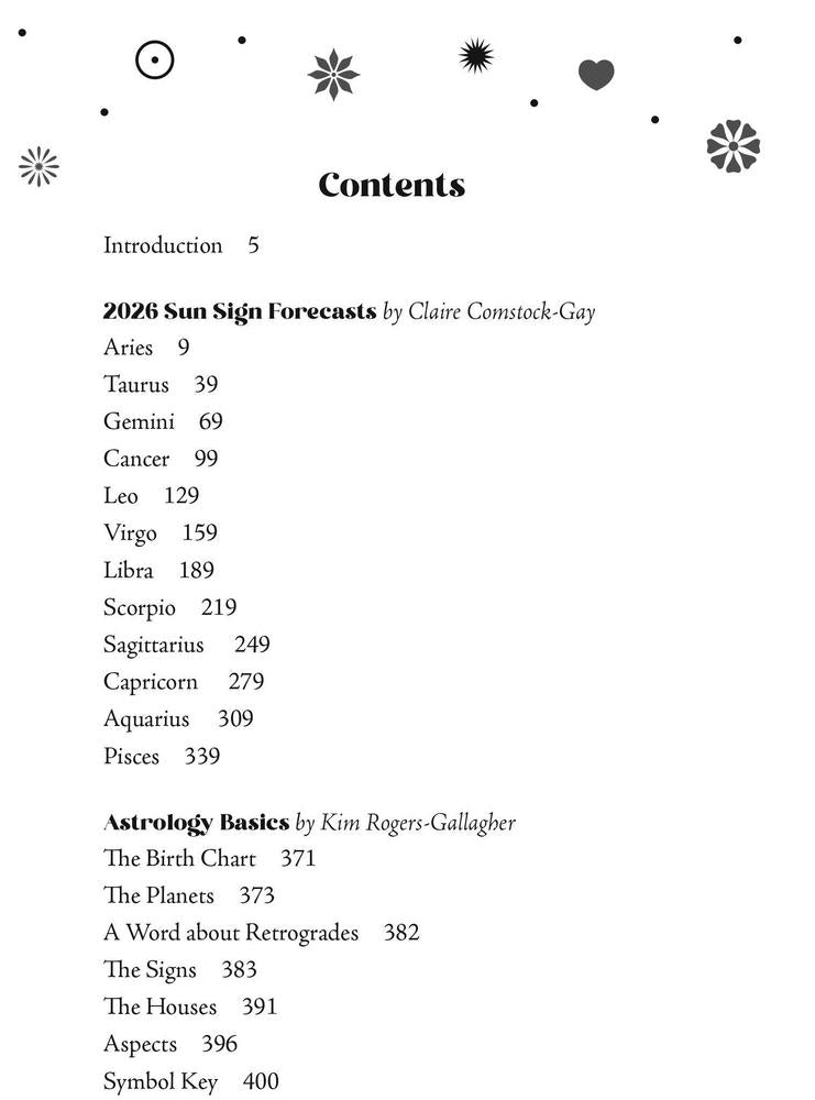 2026 Sun Sign Book by Llewellyn