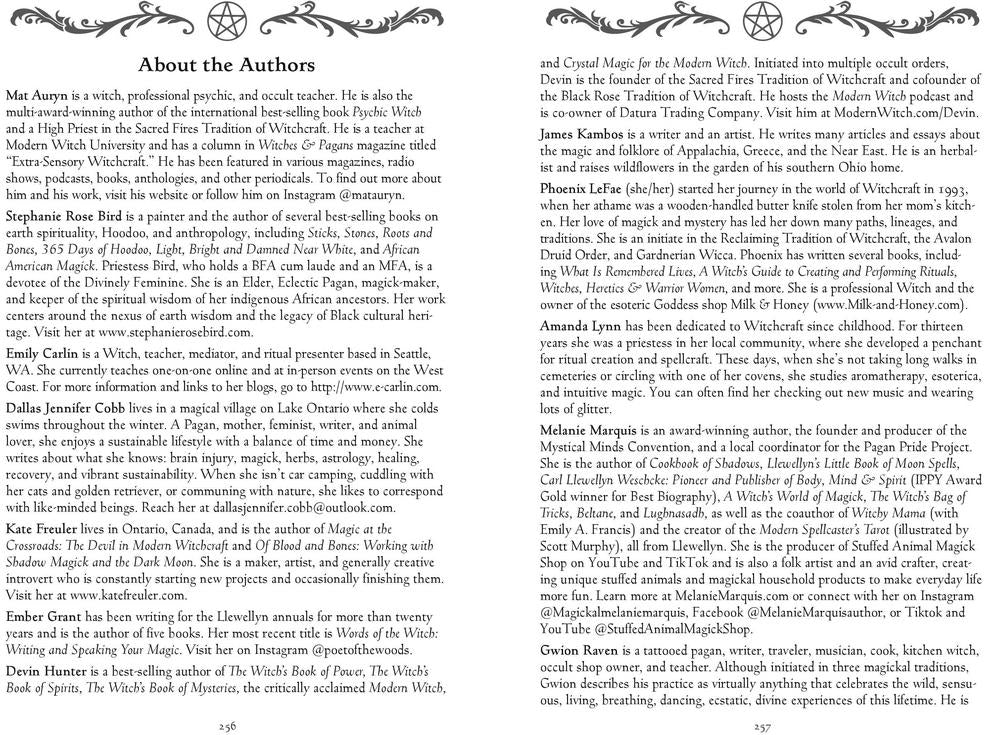 2026 Witches Spell A Day Almanac by Llewellyn