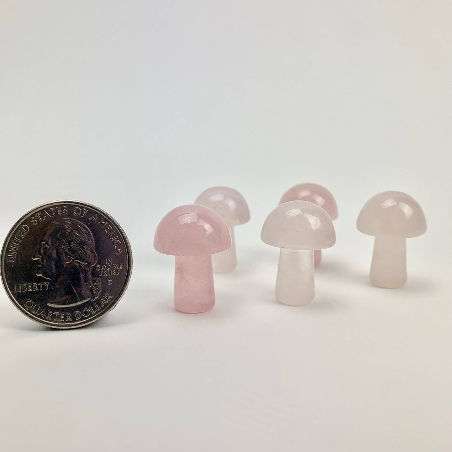 Mini Magic Mushrooms stone carving | 20mm