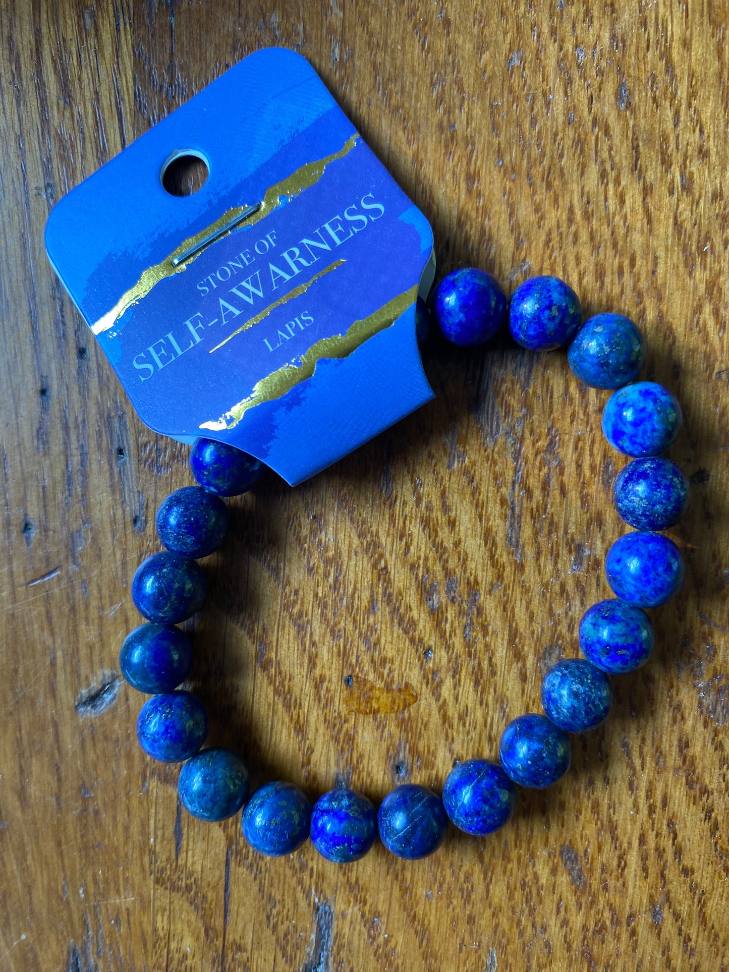 Lapis bracelet 8mm
