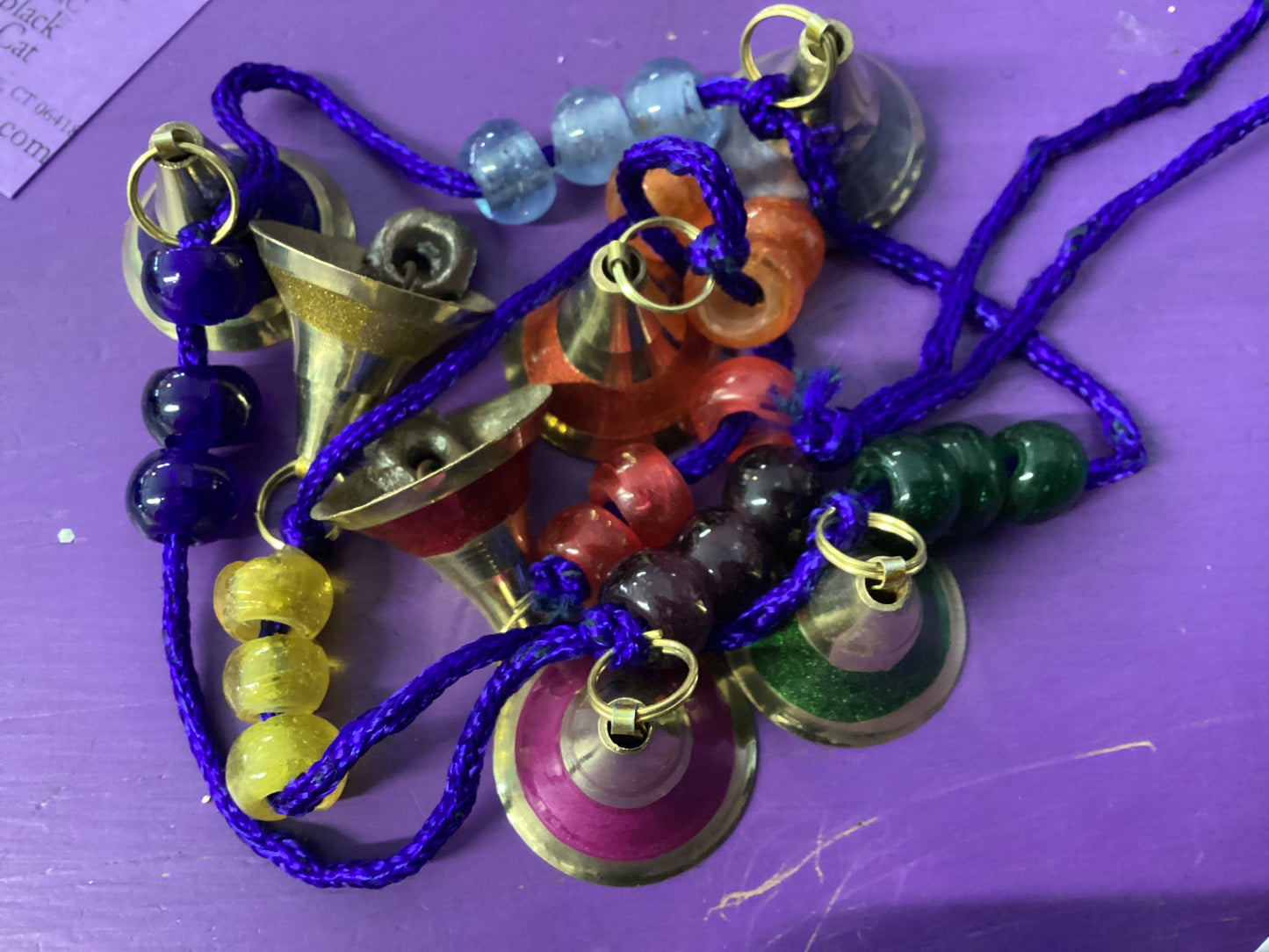 28" Chakra hanging bells