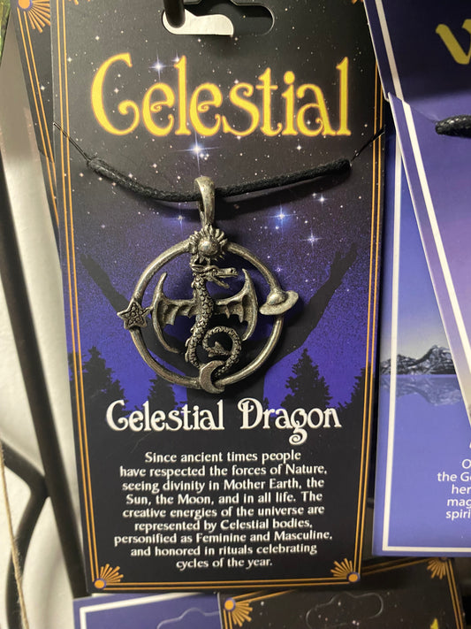 Celestial Necklace on Cord