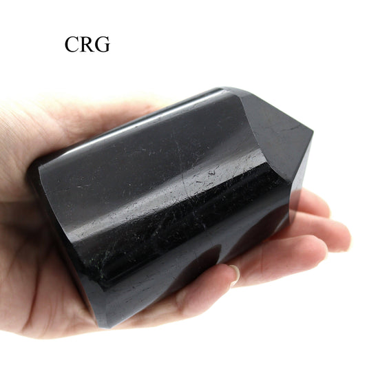 1 KILO - Black Tourmaline Full Polished Point / 1.5 - 3" Avg
