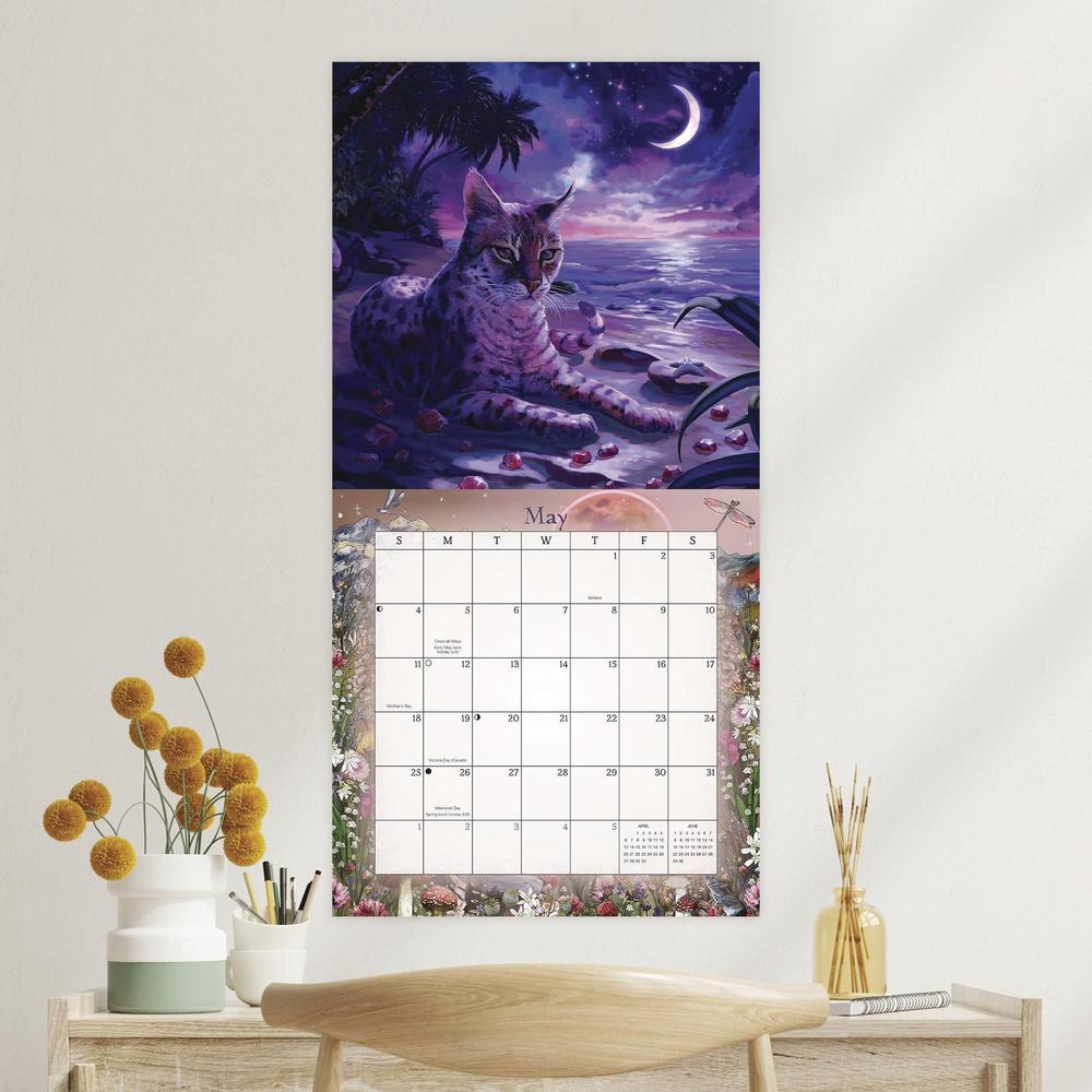 2026 Magical Mystical Cats Calendar by Llewellyn