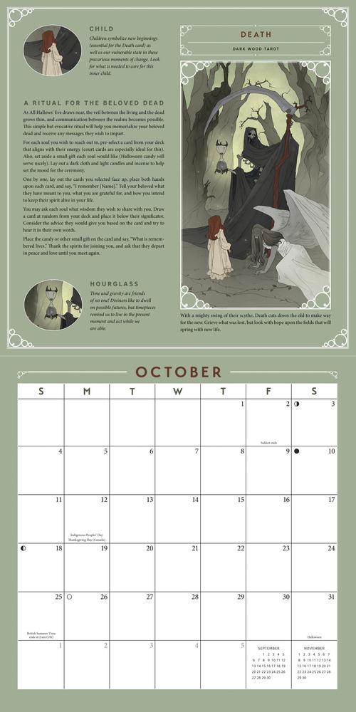 Llewellyn's 2026 Tarot Calendar