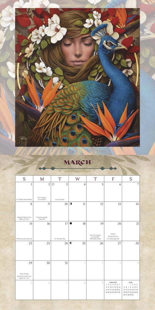 2026 Wild Woman Rising Calendar by Llewellyn