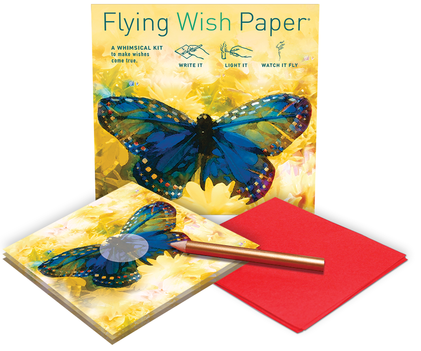 ROYAL BUTTERFLY / 15 WISH PAPER™ Majestic Transformation Kit