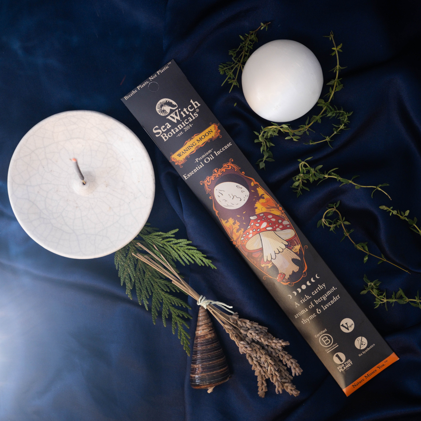 Sea Witch Botanicals Moon Phase Incense - Waning Moon