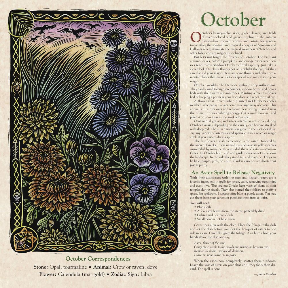 2027 Witches' Calendar by Llewellyn