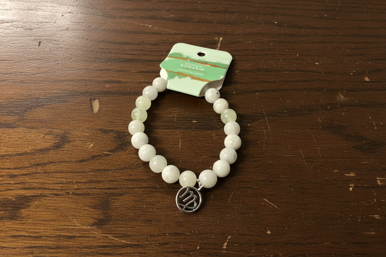 Zodiac Intentions Bracelets 8mm Stone Beads Astrology