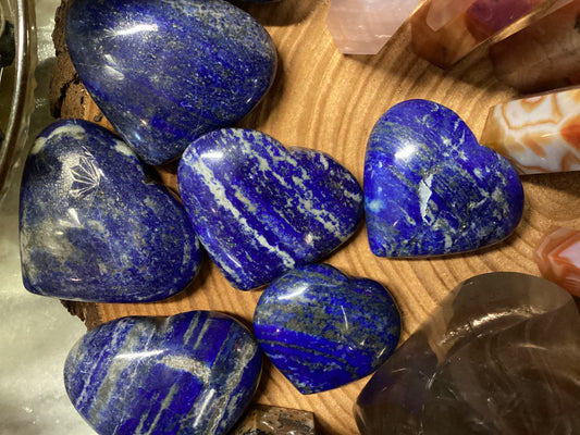 Lapis Lazuli Heart