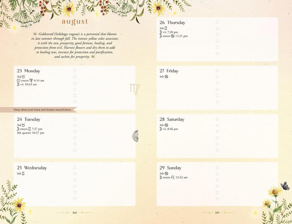 Llewellyn's 2027 Herbal Enchantment Planner