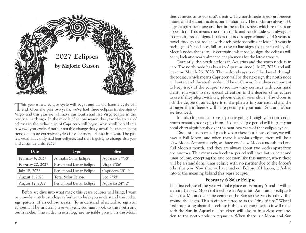 2027 Witches Datebook by Llewellyn