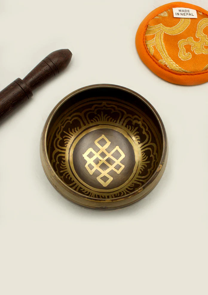 Endless Knot Tibetan Singing Bowl