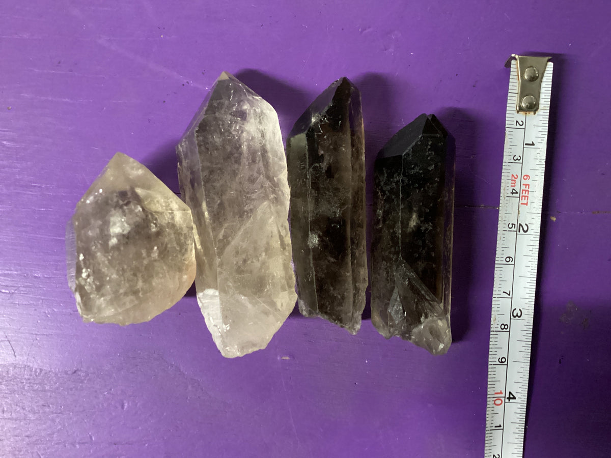 Smoky Quartz Natural point 7-10cm