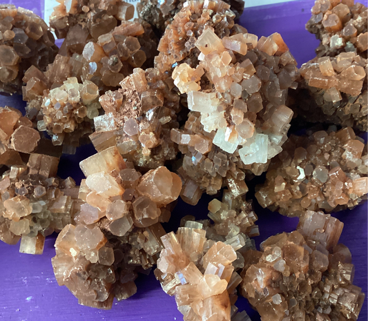 Aragonite Raw Star Cluster