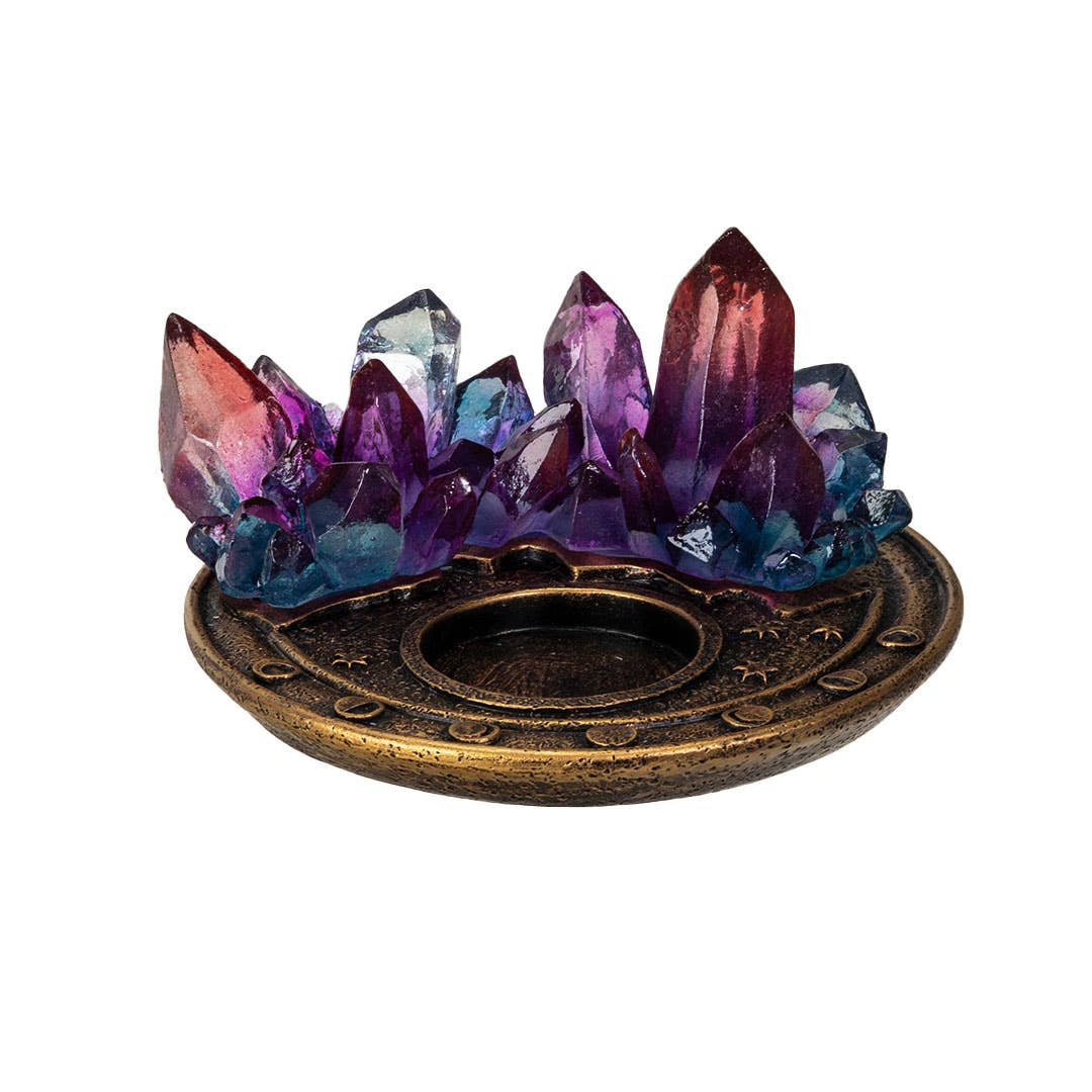 Crystal Candle Holder (resin)
