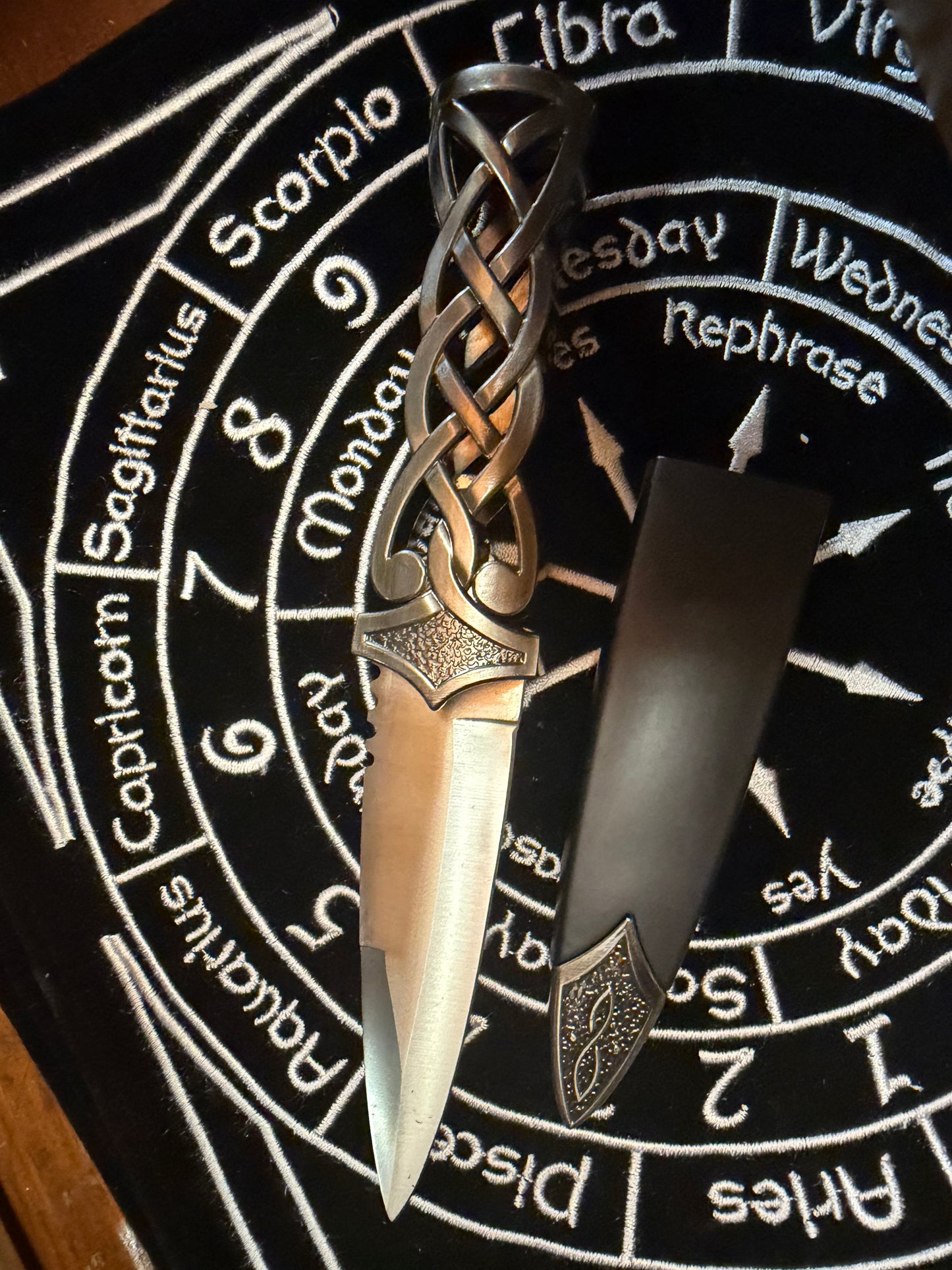 Scottish athame 8 1/2"