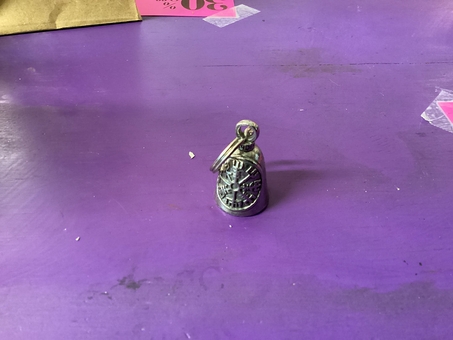 Vegvisir Symbol Guardian Bell