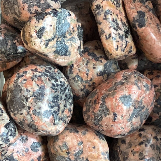 Opal Orthoclase tumbled stone