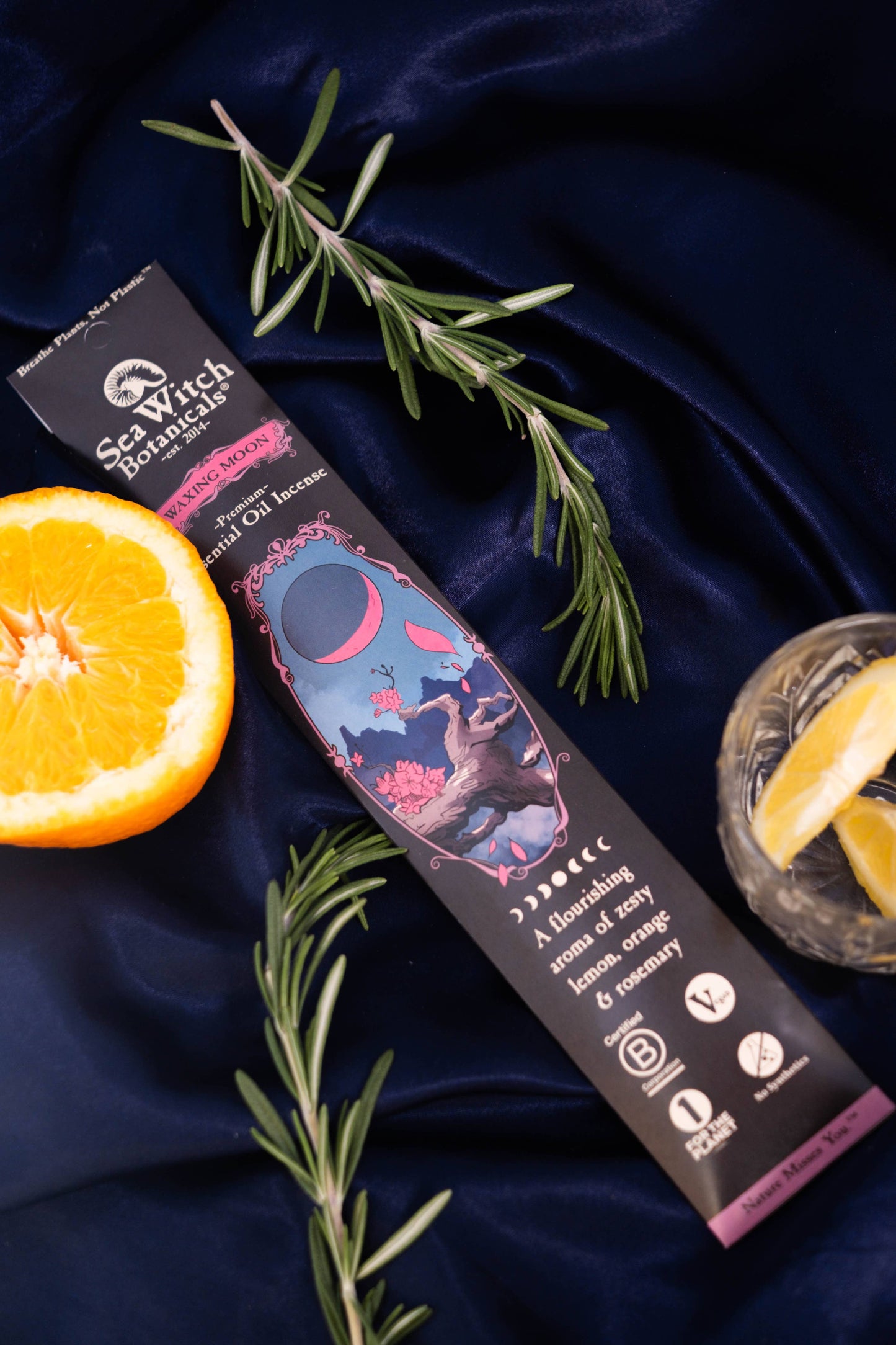 Sea Witch Botanicals Moon Phase Incense - Waxing Moon
