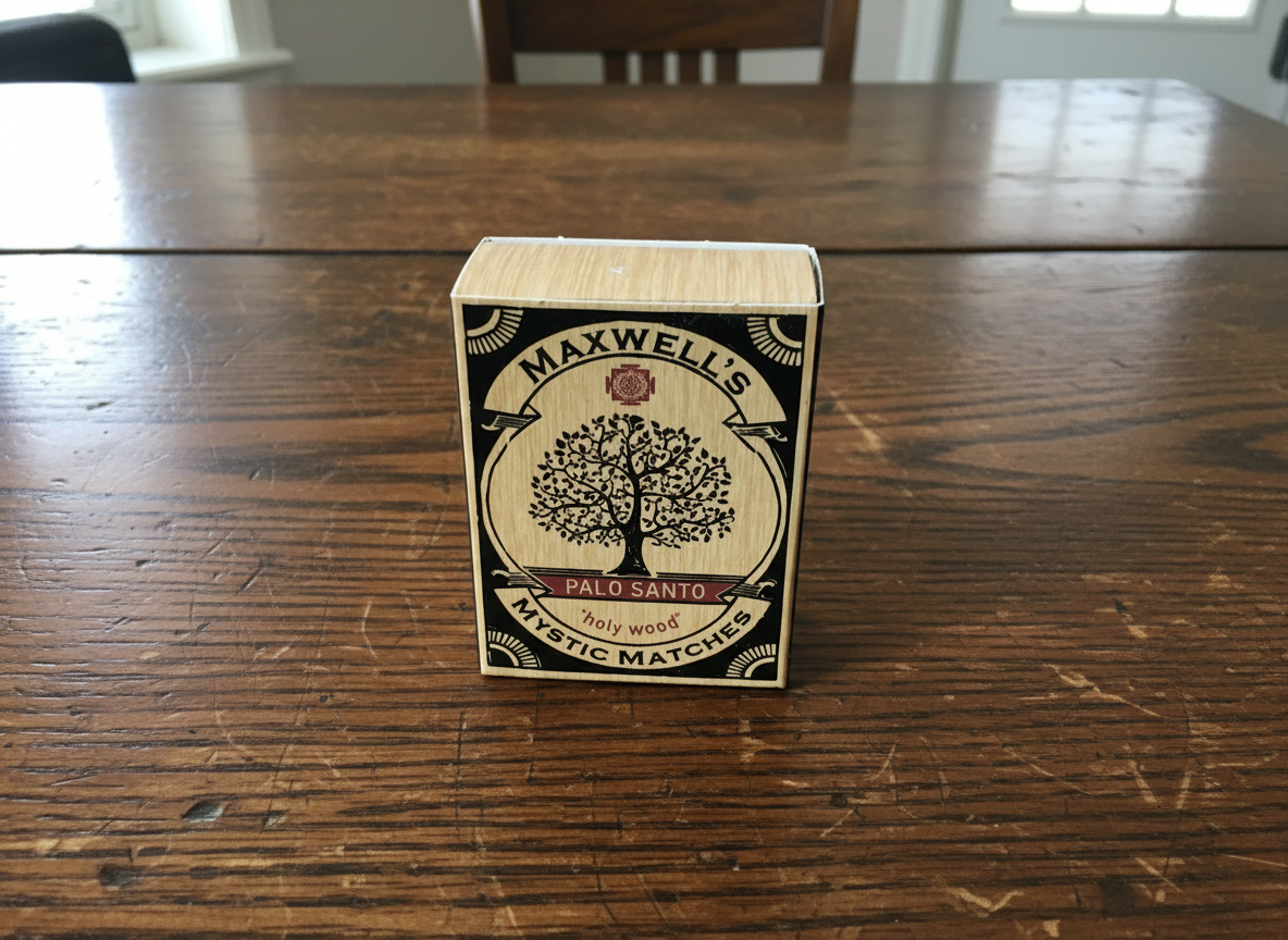 Palo Santo Matches Maxwell’s Mystic Matches