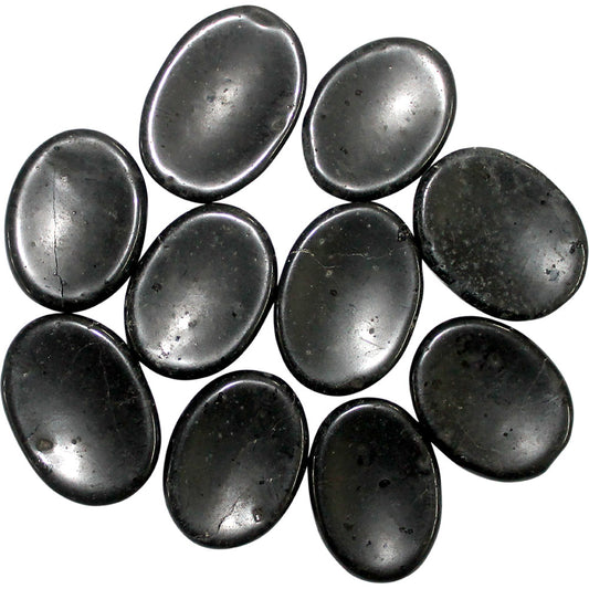 Black Tourmaline worry stone
