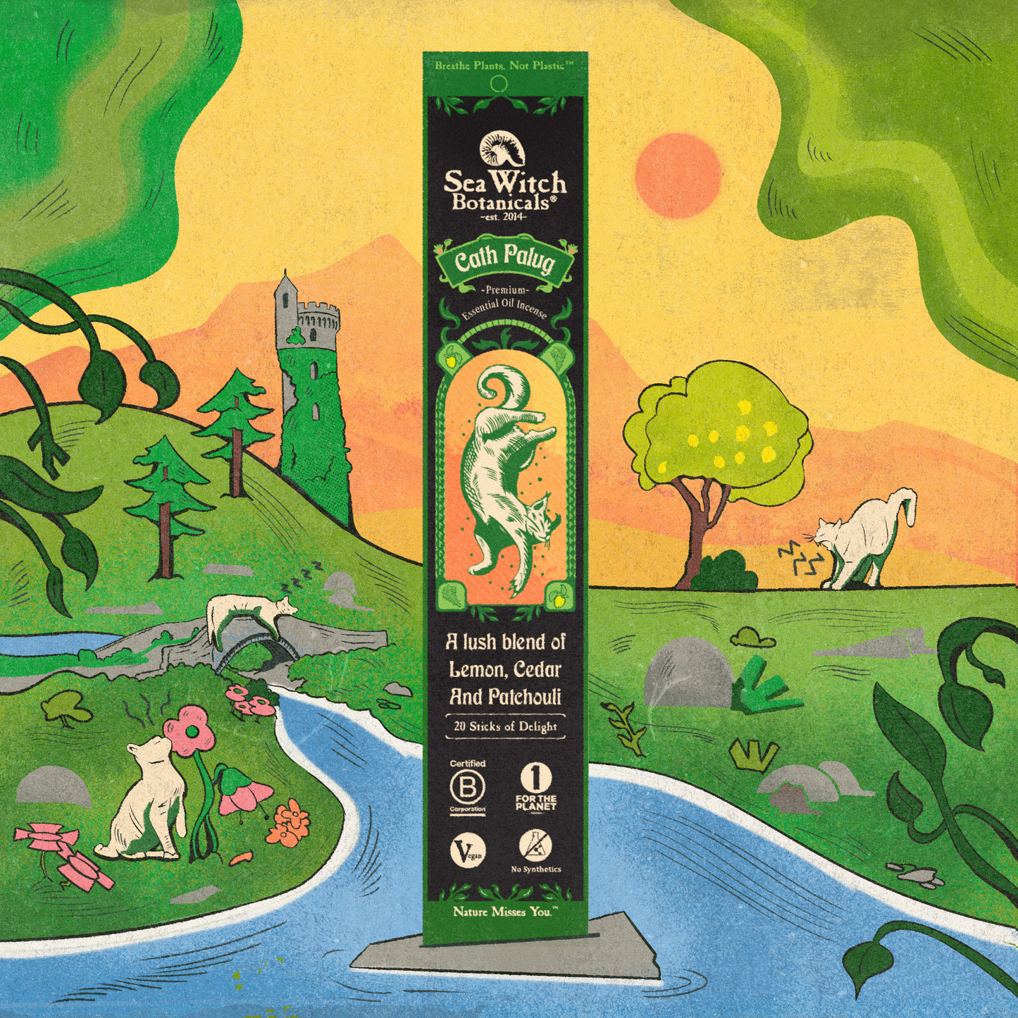 Cath Palug Incense by Sea Witch Botanicals