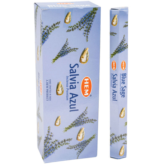Hem Hexagonal Pack Incense 20 Gr Blue Sage