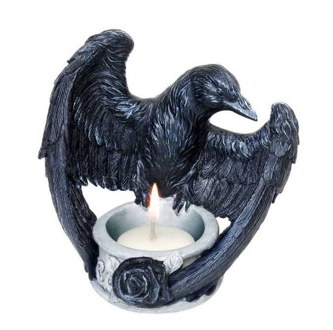 Alchemy's Ravens World T-Light Holder